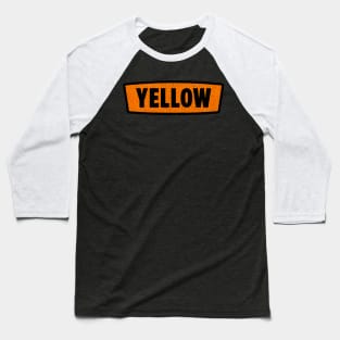 Yellow Trucks Usa Baseball T-Shirt